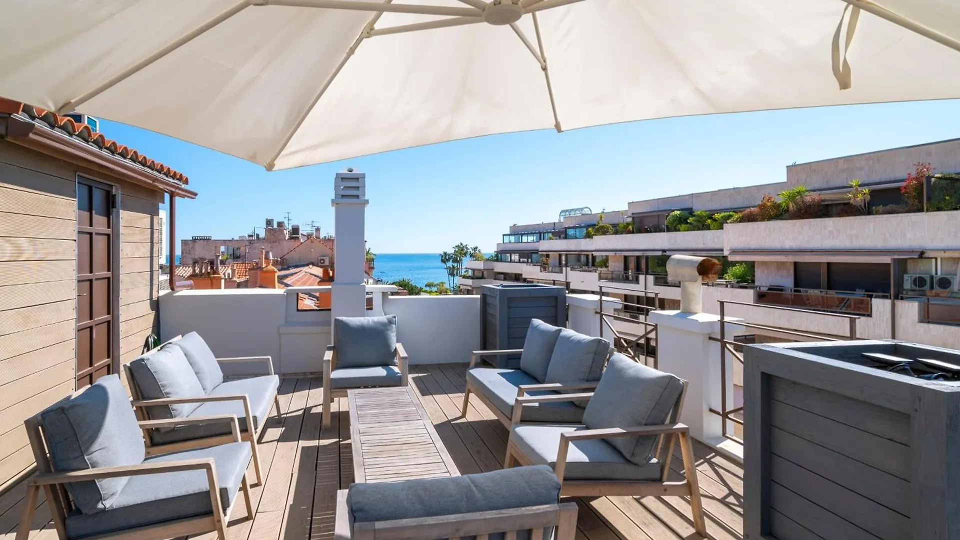 아파트 Ref 1466 - Cannes Back Croisette - Penthouse For Rent