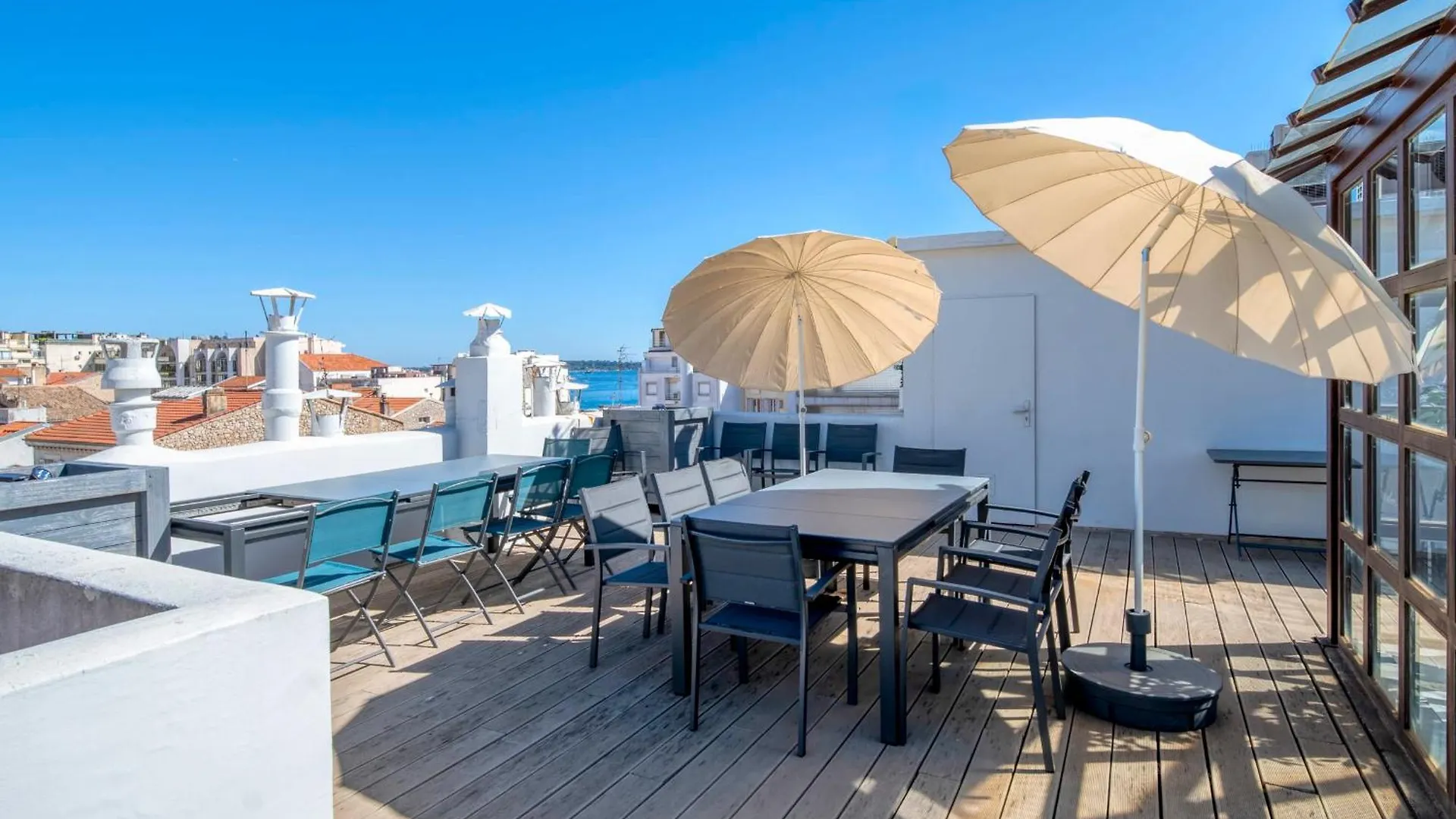 Ref 1466 - Cannes Back Croisette - Penthouse For Rent Apartament